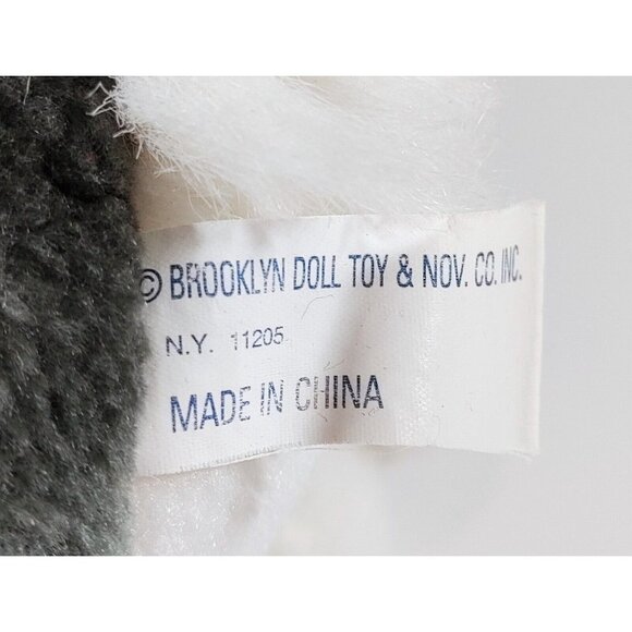 Siberian Husky Plush Stuffed Animal DOG Blue Eyes Brooklyn Doll Co. Vintage - Picture 4 of 4